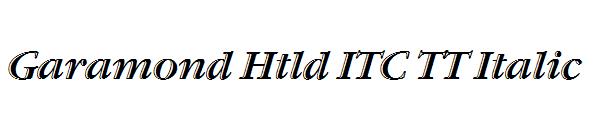 Garamond Htld ITC TT Italic