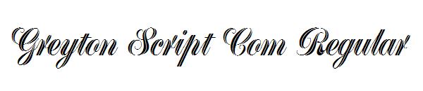 Greyton Script Com Regular