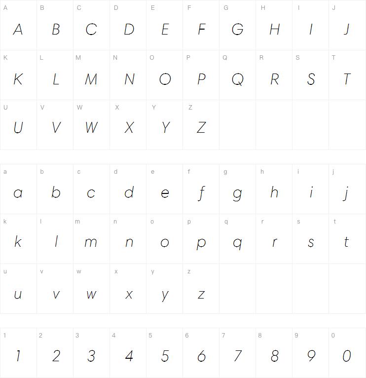 Harmonia Sans Pro Light Italic