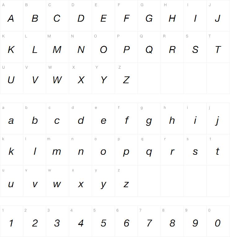 Helvetica Neue eText Pro Italic