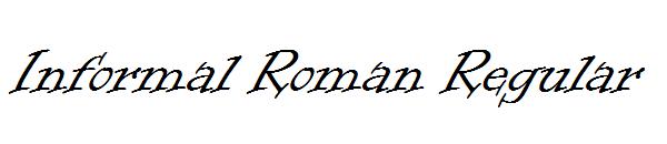 Informal Roman Regular