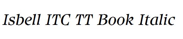 Isbell ITC TT Book Italic