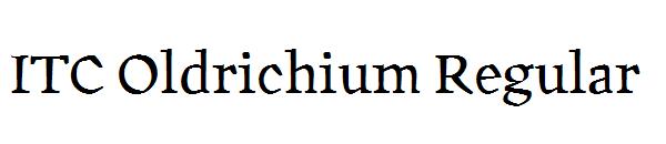 ITC Oldrichium Regular