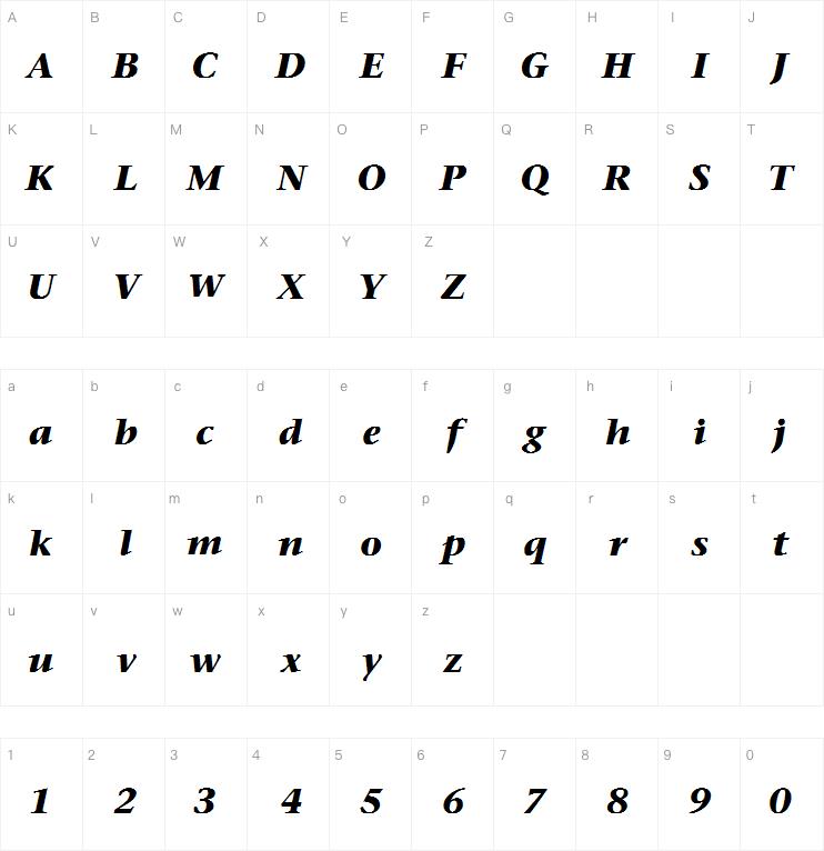 ITC Stone Serif Com Bold Italic