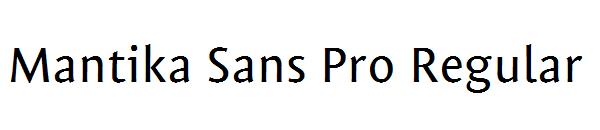 Mantika Sans Pro Regular