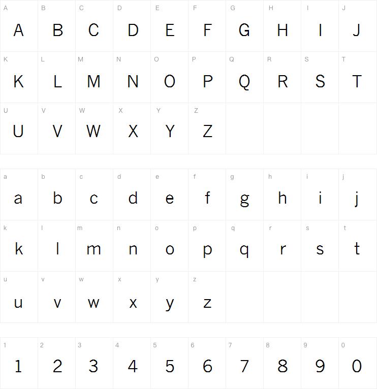 Monotype News Gothic Regular