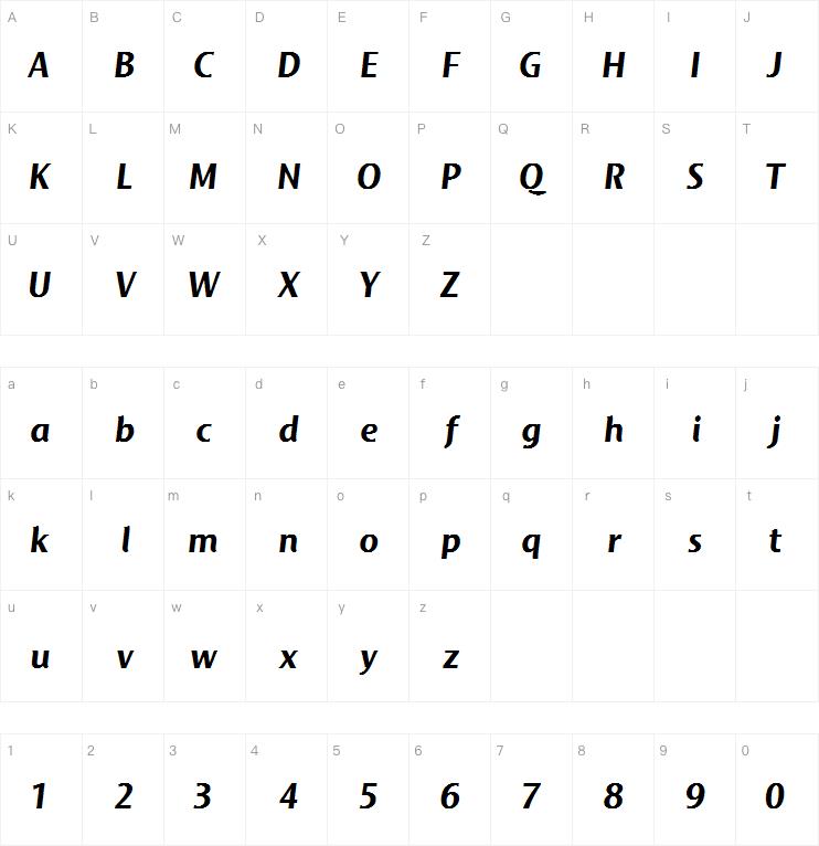 Mosquito Bold Italic