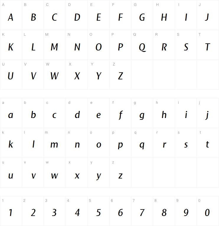 Mosquito Formal Italic