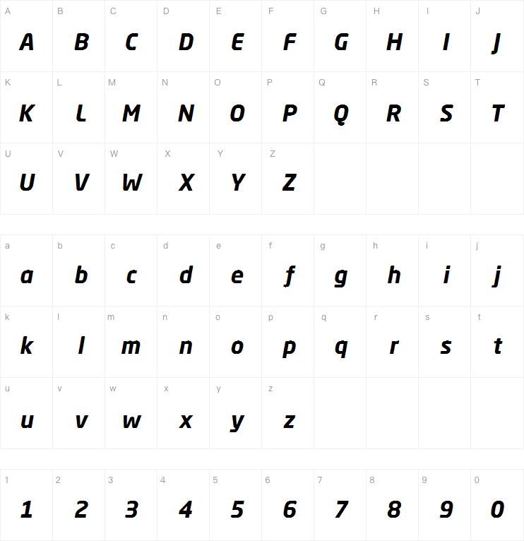 Neo Sans Bold Italic