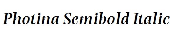 Photina Semibold Italic