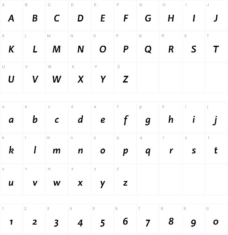 Projekt LT Bold Italic