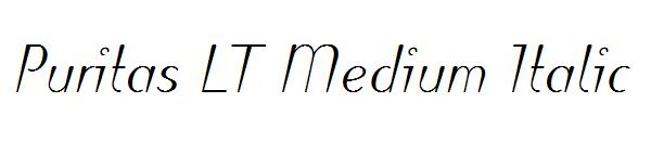 Puritas LT Medium Italic