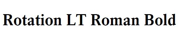 Rotation LT Roman Bold