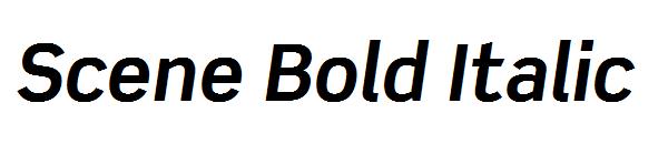 Scene Bold Italic