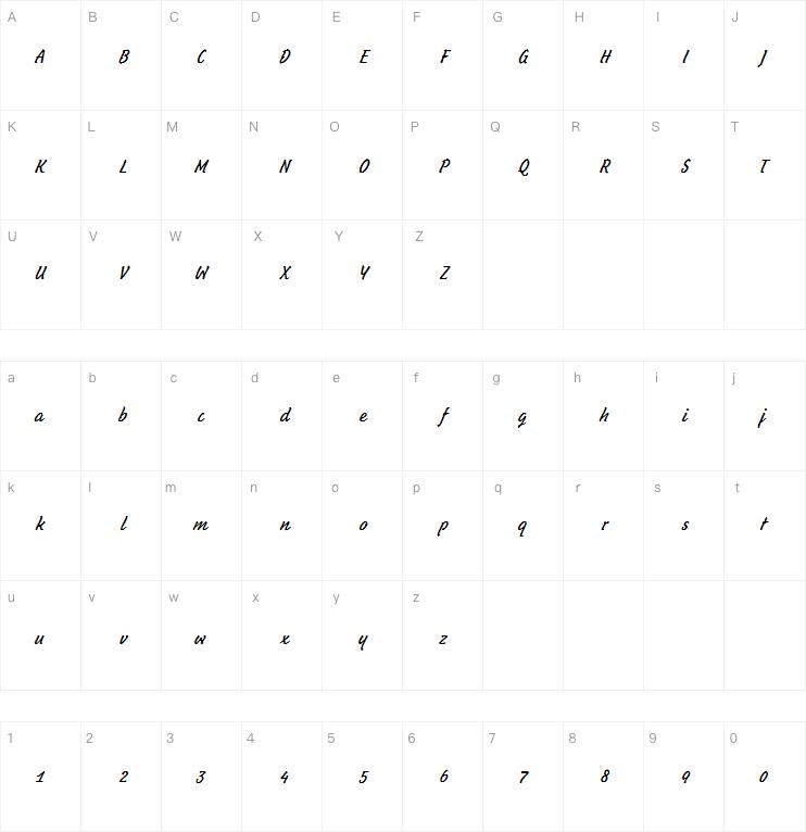 Schuss Hand ITC TT Bold