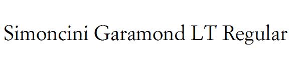 Simoncini Garamond LT Regular