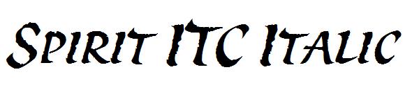 Spirit ITC Italic