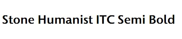 Stone Humanist ITC Semi Bold