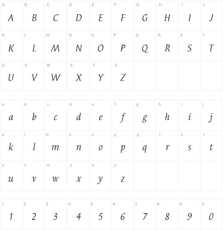 Syndor ITC Com Book Italic