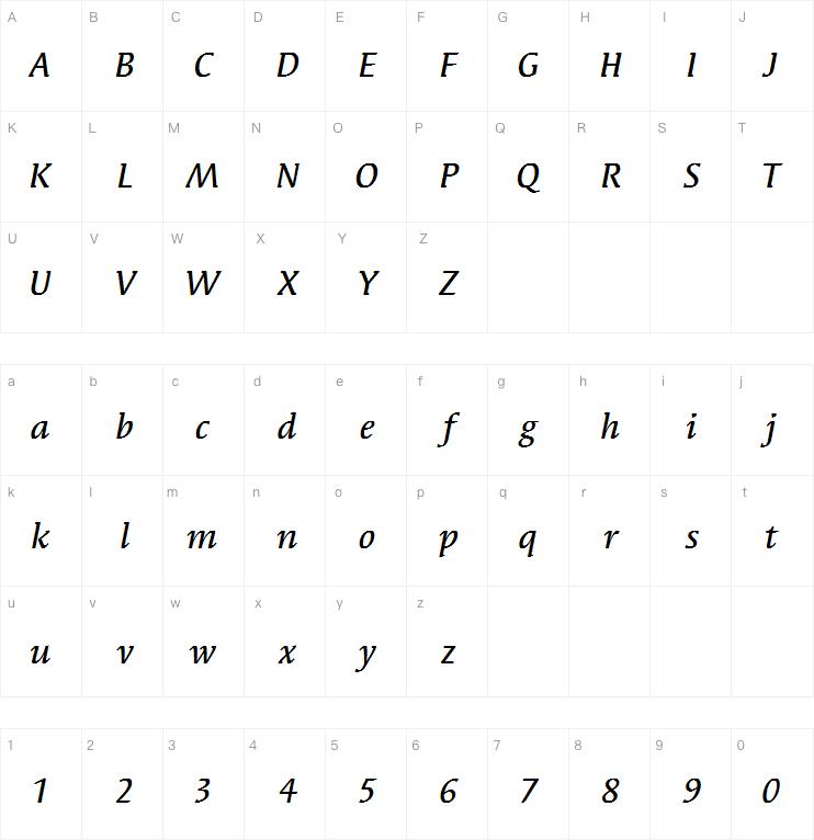 Syndor ITC Com Medium Italic