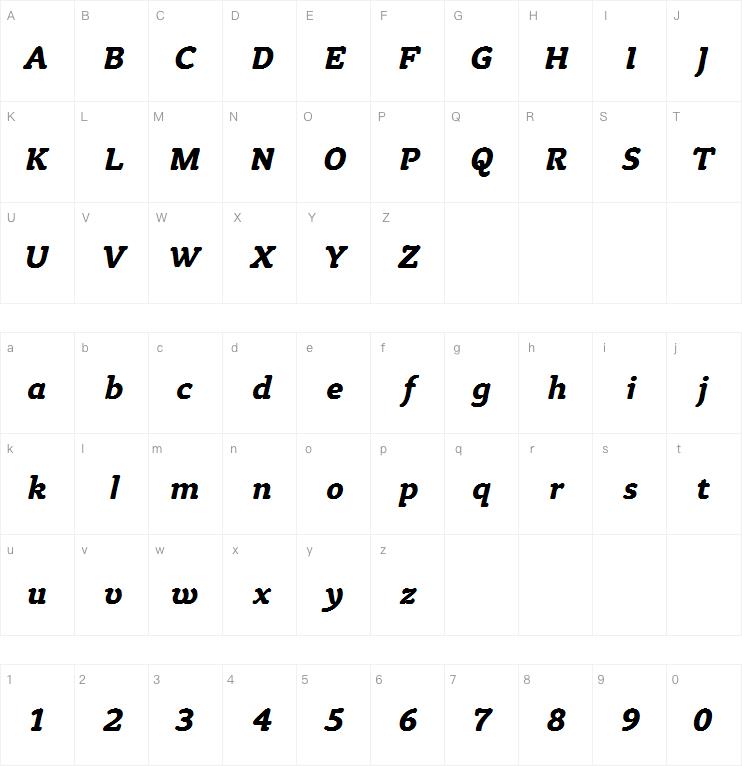 Tyke ITC Book Bold Italic
