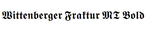 Wittenberger Fraktur MT Bold