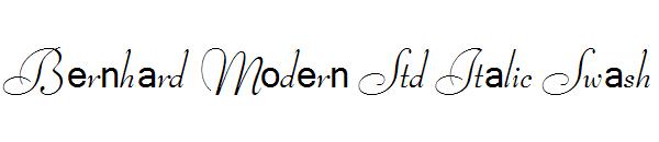 Bernhard Modern Std Italic Swash
