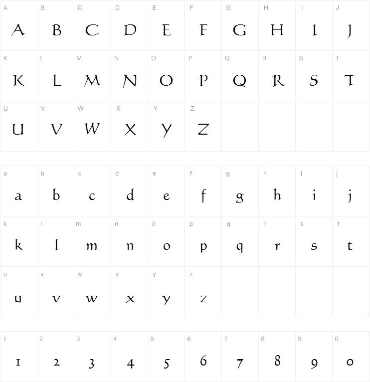 Calligraphic 421 Std Roman