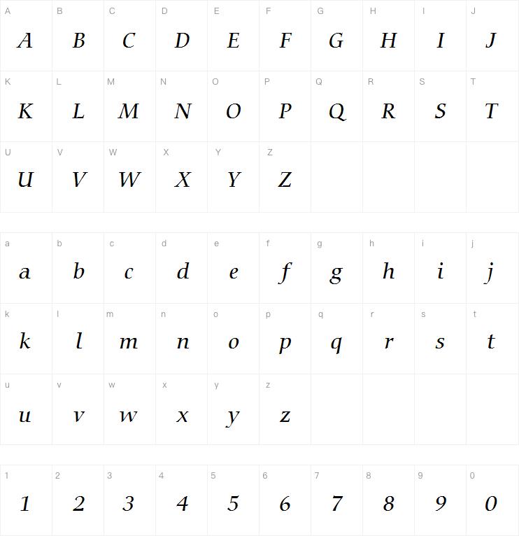 Carmina BT Std Medium Italic