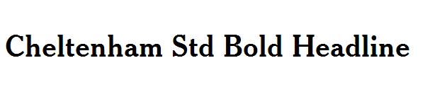 Cheltenham Std Bold Headline