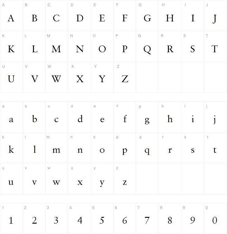 Classical Garamond Std Roman