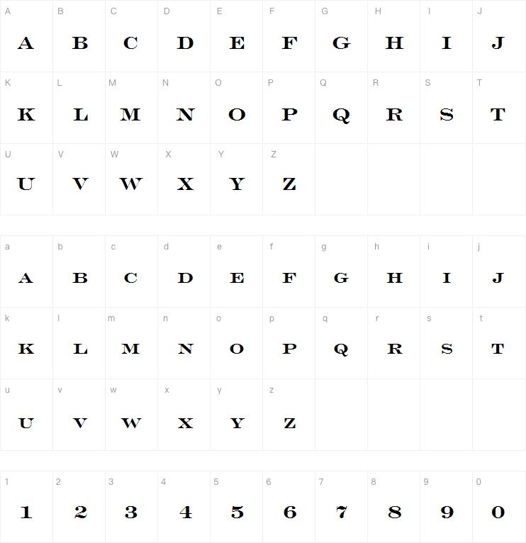 Engravers Roman BT Std Bold