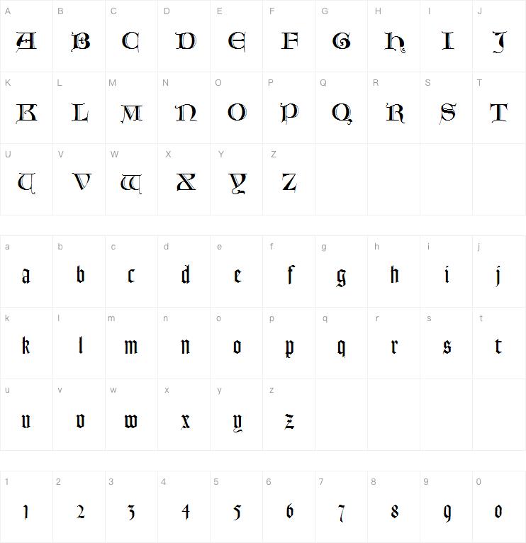 Goudy Text Lombardic Capitals