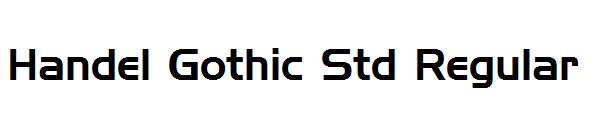 Handel Gothic Std Regular