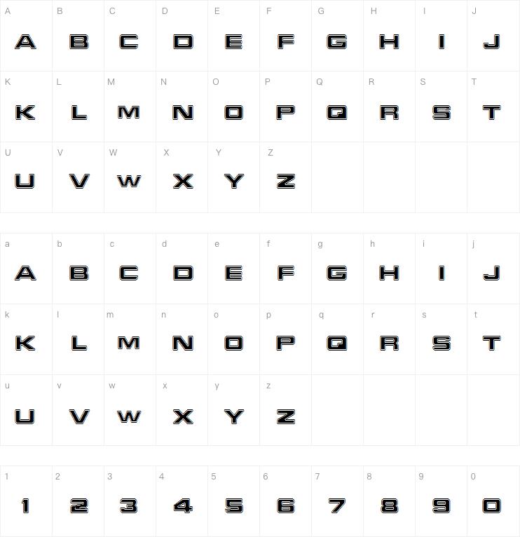 Millennium Std Bold Extended