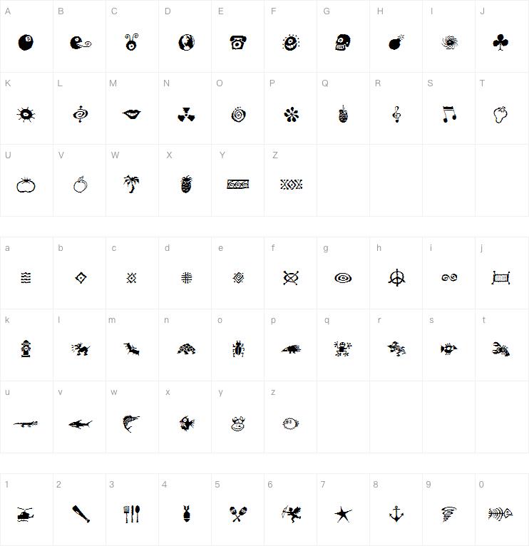 Mo Funky Fresh Symbols