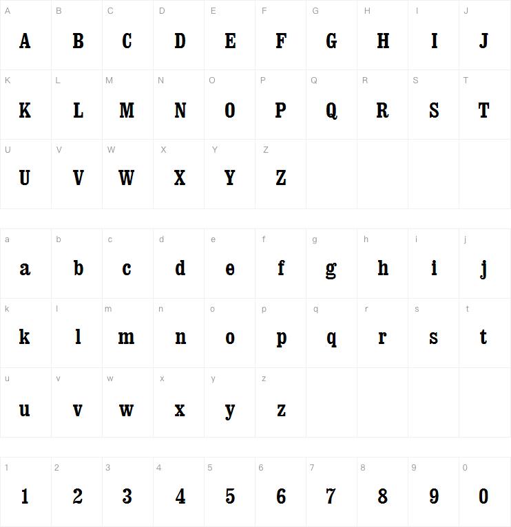 Monotype Clarendon Condensed