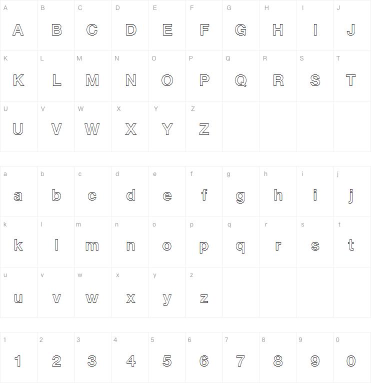 Neue Helvetica Com 75 Bold Outline
