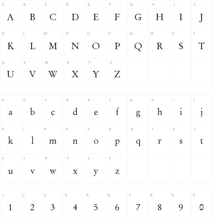 Original Garamond Std Roman