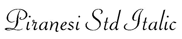 Piranesi Std Italic
