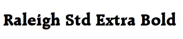 Raleigh Std Extra Bold