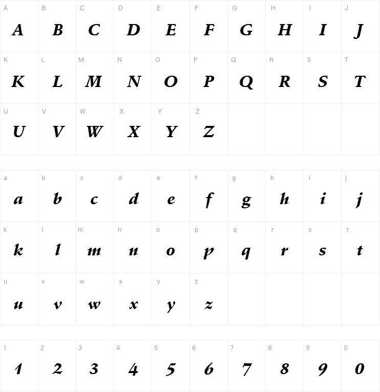 Schneidler Std Black Italic