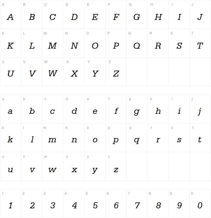 Serifa Std Italic