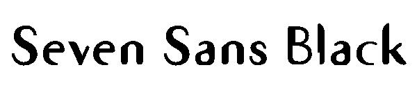 Seven Sans Black