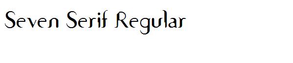 Seven Serif Regular