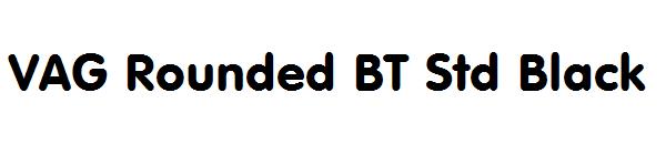 VAG Rounded BT Std Black