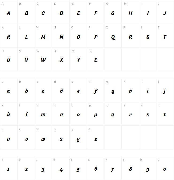 Arlette Bold Italic