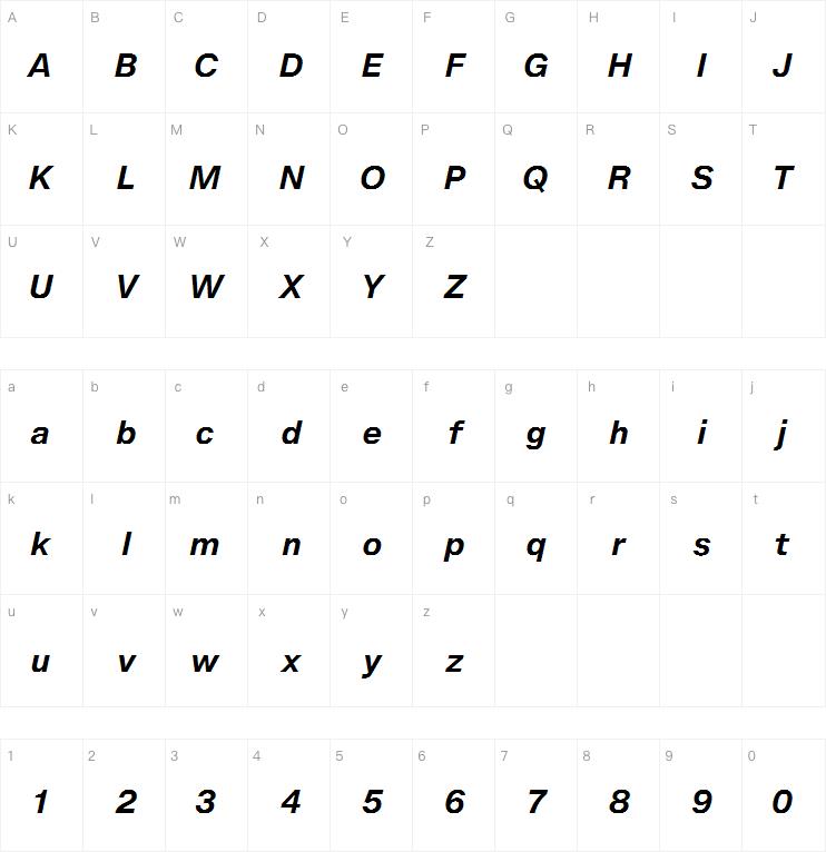 Helvetica Now Micro Bold Italic