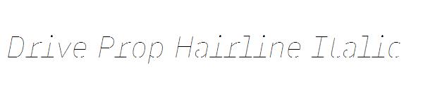 Drive Prop Hairline Italic