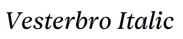 Vesterbro Italic